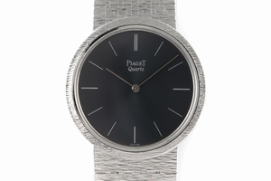 Piaget Classic 18 ct white gold quartz Kal. 7P3 Ref. 7633 A6 VINTAGE