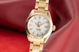 Omega Seamaster 18 ct gold automatic Kal. 2520 Ref. 2173.70.00