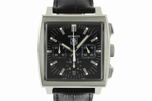 Tag Heuer Monaco chronograph steel automatic Kal. 17 Ref. CW2111-0