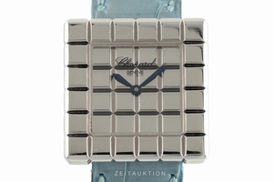Chopard Ice Cube 18 ct white gold quartz Kal. ETA 201.001