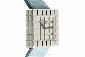 Chopard Ice Cube 18 ct white gold quartz Kal. ETA 201.001