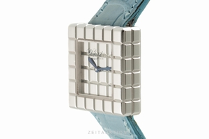 Chopard Ice Cube 18 ct white gold quartz Kal. ETA 201.001