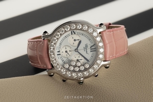 Chopard Happy Sport chronograph 18 ct white gold quartz Ref. 28/3189-23/11