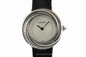 Cartier Trinity 18 ct white gold quartz Kal. 157 Ref. 2444