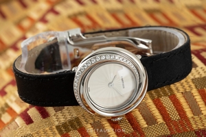Cartier Trinity 18 ct white gold quartz Kal. 157 Ref. 2444