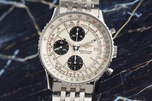 Breitling Navitimer chronograph steel automatic Kal. B81 Ref. 81610