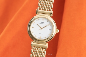 IWC Da Vinci 18 ct gold automatic Kal. C.37524 Ref. 3528