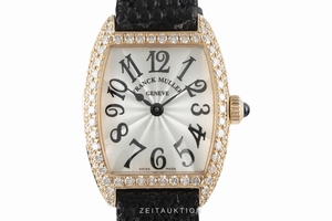 Franck Muller Curvex 18 ct red gold quartz Kal. 280 002 Ref. 2251QZD