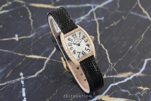 Franck Muller Curvex 18 ct red gold quartz Kal. 280 002 Ref. 2251QZD