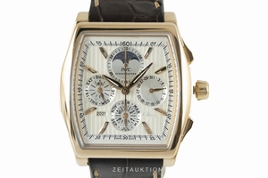 IWC Da Vinci chronograph 18 ct gold automatic Kal. C.79261 Ref. 3762, IW3762-06