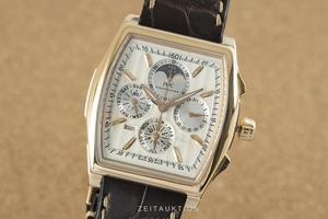 IWC Da Vinci chronograph 18 ct gold automatic Kal. C.79261 Ref. 3762, IW3762-06