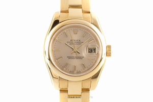 Rolex Lady Datejust 18 ct gold automatic Kal. 2235 Ref. 179168