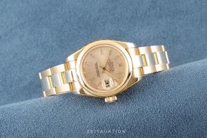 Rolex Lady Datejust 18 ct gold automatic Kal. 2235 Ref. 179168