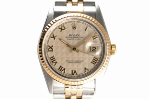 Rolex Datejust steel / gold automatic Kal. 3135 Ref. 16233