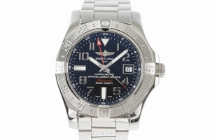 Breitling Avenger II GMT steel automatic Kal. B32 Ref. A32390