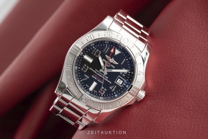 Breitling Avenger II GMT steel automatic Kal. B32 Ref. A32390