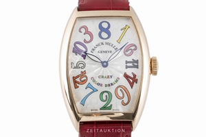 Franck Muller Color Dreams 18 ct red gold automatic Ref. 5850 CH COL DRM