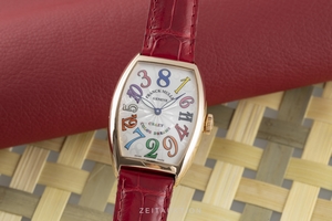Franck Muller Color Dreams 18 ct red gold automatic Ref. 5850 CH COL DRM