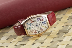 Franck Muller Color Dreams 18 ct red gold automatic Ref. 5850 CH COL DRM