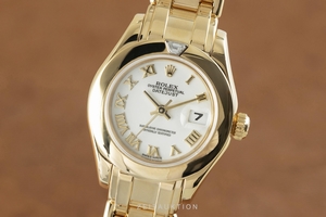 Rolex Datejust 18 ct gold automatic Kal. 2135 Ref. 69328