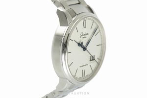 Glashutte Original Senator steel automatic Kal. GO 36 Ref. 1-36-03-01-02-30