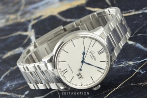 Glashutte Original Senator steel automatic Kal. GO 36 Ref. 1-36-03-01-02-30