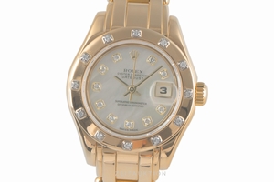 Rolex Datejust 18 ct gold automatic Kal. 2135 Ref. 69318