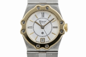 Chopard St. Moritz steel / gold quartz Ref. 8024
