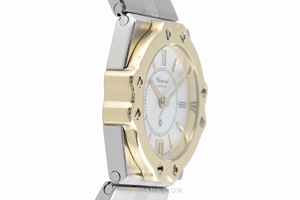 Chopard St. Moritz steel / gold quartz Ref. 8024