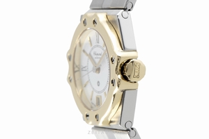Chopard St. Moritz steel / gold quartz Ref. 8024