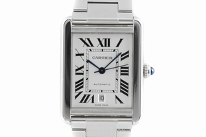 Cartier Tank steel automatic Kal. 1847MC Ref. W5200028