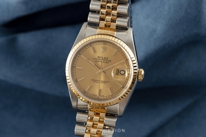 Rolex Datejust steel / gold automatic Kal. 3135 Ref. 16233