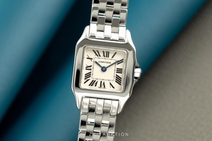 Cartier Santos steel quartz Kal. 157 Ref. 2698
