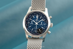 Breitling Transocean chronograph steel automatic Ref. AB0510, AB0510U6/BC26