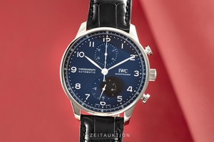 IWC Portugieser chronograph steel automatic Kal. C.69355 Ref. IW371609