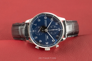 IWC Portugieser chronograph steel automatic Kal. C.69355 Ref. IW371609