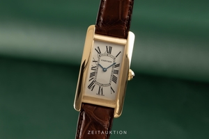 Cartier Tank Americaine 18 ct gold quartz Kal. 690 Ref. 1720-1