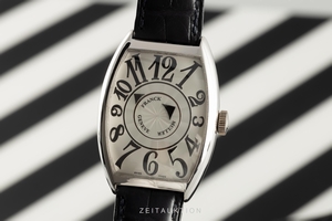 Franck Muller Double Mistery 18 ct white gold automatic Kal. 2800V Ref. 6850DM