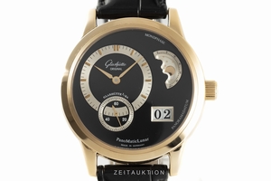 Glashutte Original PanoMaticLunar 18 ct gold automatic Kal. GUB 90