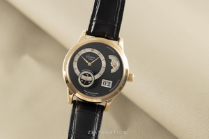 Glashutte Original PanoMaticLunar 18 ct gold automatic Kal. GUB 90