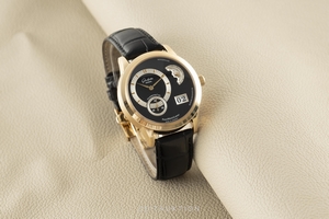 Glashutte Original PanoMaticLunar 18 ct gold automatic Kal. GUB 90