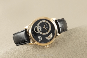 Glashutte Original PanoMaticLunar 18 ct gold automatic Kal. GUB 90