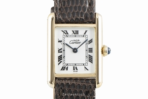 Cartier Tank 18 ct gold quartz Kal. 057
