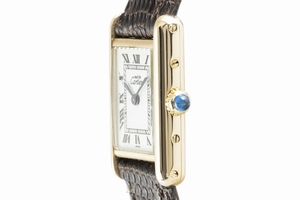 Cartier Tank 18 ct gold quartz Kal. 057