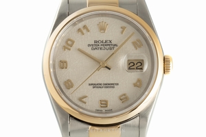 Rolex Datejust steel / gold automatic Kal. 3135 Ref. 16203