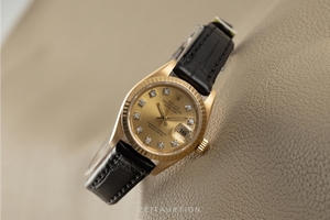 Rolex Lady Datejust 18 ct gold automatic Kal. 2135 Ref. 69178