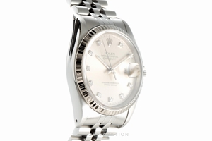 Rolex Datejust steel / white gold automatic Kal. 3135 Ref. 16234