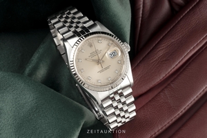 Rolex Datejust steel / white gold automatic Kal. 3135 Ref. 16234