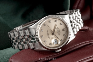 Rolex Datejust steel / white gold automatic Kal. 3135 Ref. 16234