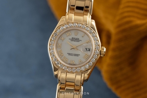 Rolex Datejust 18 ct gold automatic Kal. 2135 Ref. 69318